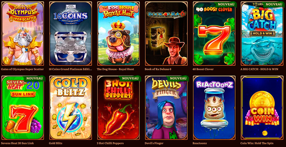 wildrobin casino games